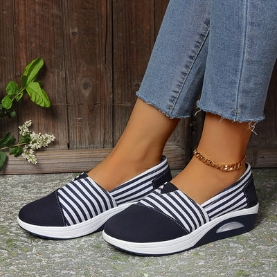 Wenus™ | Comfortable Slip-On Orthopaedic Striped Sneakers