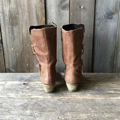 Amparo™ | Elegant Leather Fall Boots