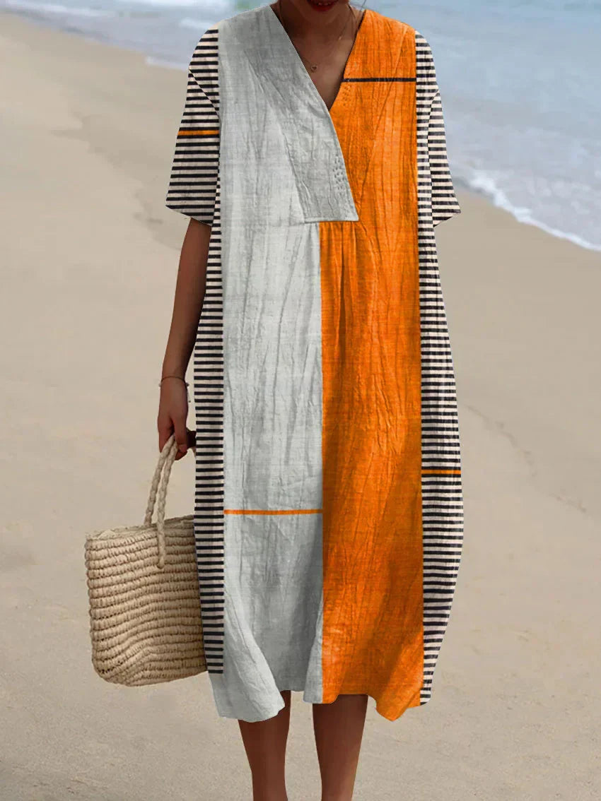 Elina™ | Striped Dress