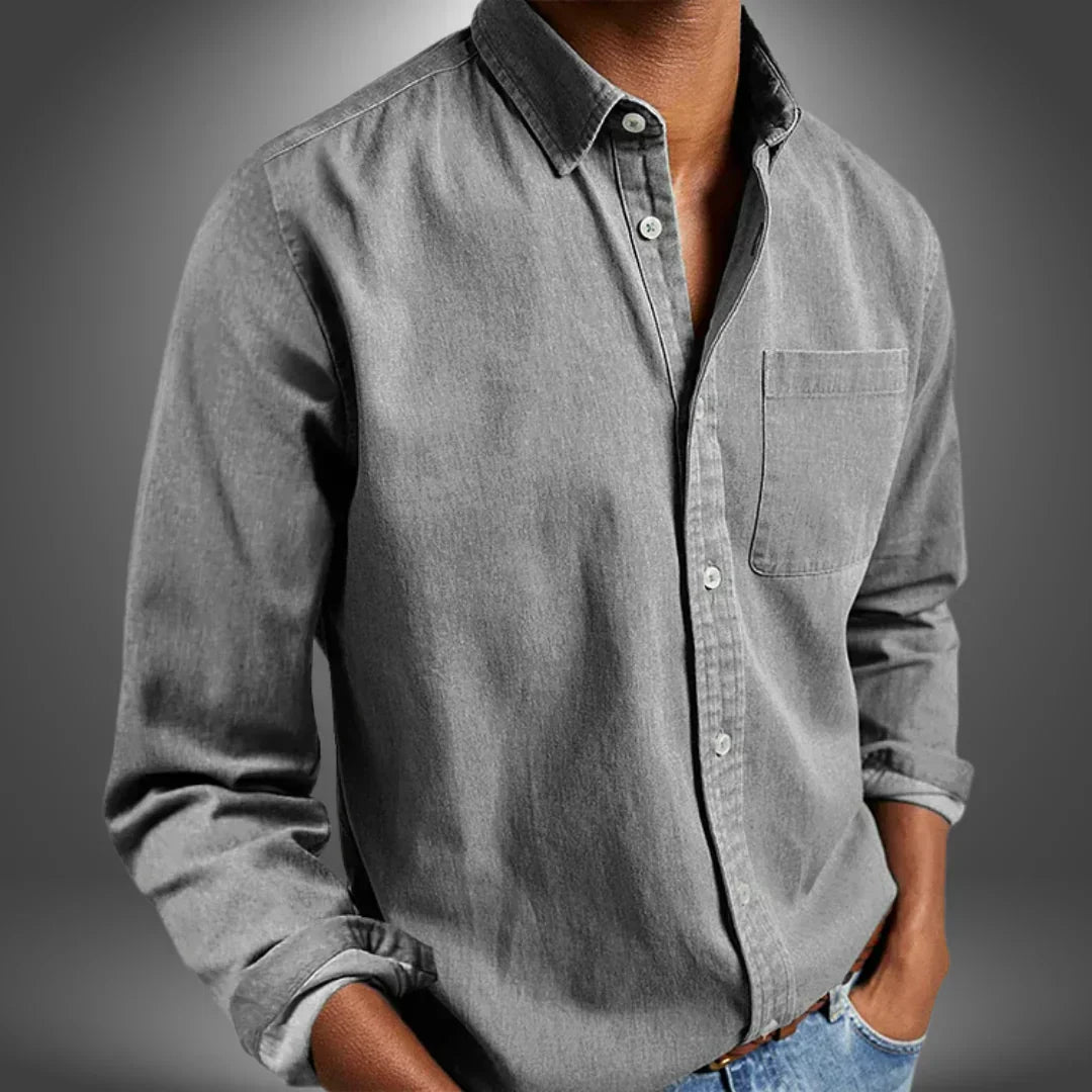 Evander™ | Handmade Cotton Shirt for Men