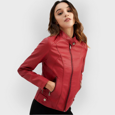 Bellini | Minimalist Smooth Leather Jacket