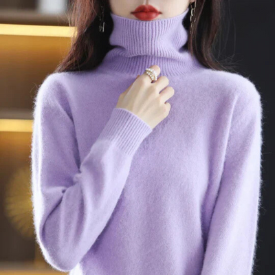 Kylie™ | High Neck Cashmere Sweater