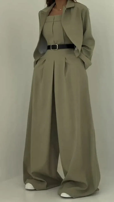 Eclat™  | Elegant Women's Bustier + Jacket Set