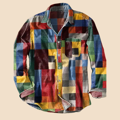 Leon™ | Vintage Colourfull Shirt