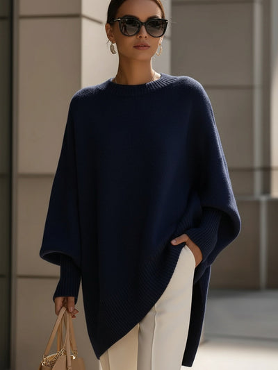 Alina™ | Elegant Sweater with Asymmetrical Hem