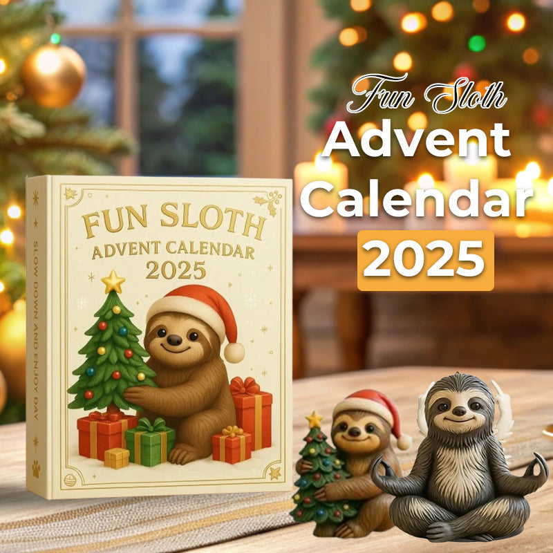 🦥🎄 Funny Sloth Advent Calendar 2025