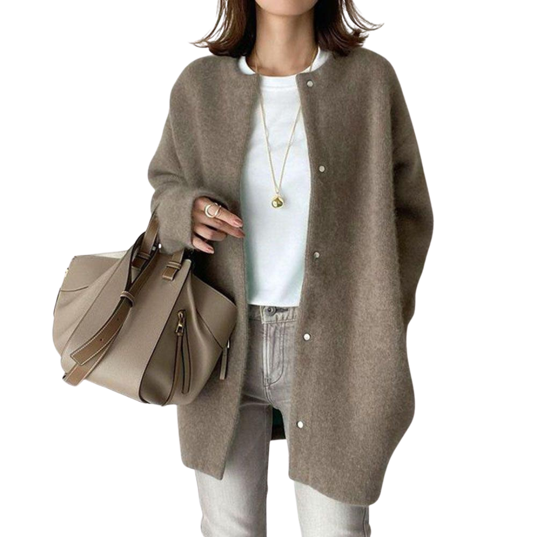 Mira™ | Elegant Cashmere Cardigan