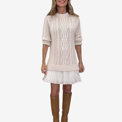 Gaëlle™ | Knitted Sweater Dress