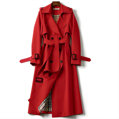 Vespara™ | Elegant Trench Coat with Timeless Style