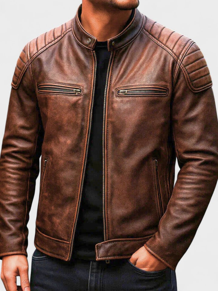 Troels™ | Stlyish Leather Jacket