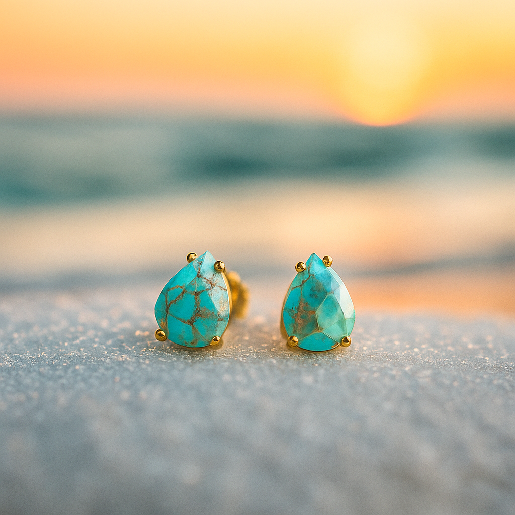 Mediterranean Tear Earrings