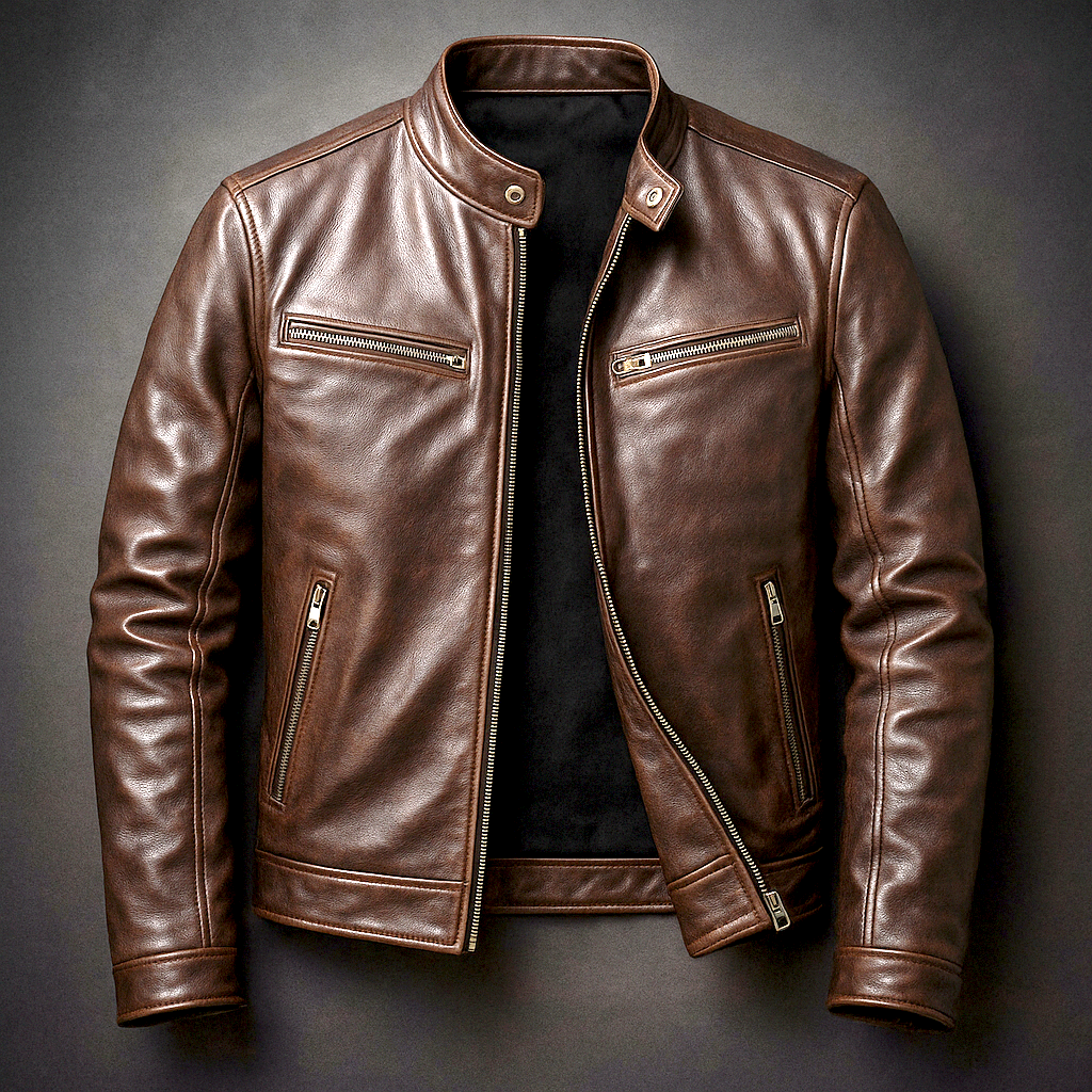 Jace™ | Casual Leather Jacket