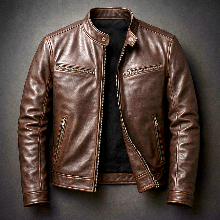 Jace™ | Casual Leather Jacket