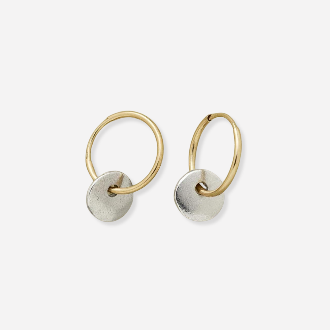 Maria elegant hoop earrings