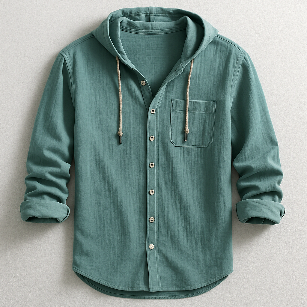 Edvin™ | Luxurious Hooded Shirt