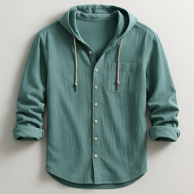 Edvin™ | Luxurious Hooded Shirt