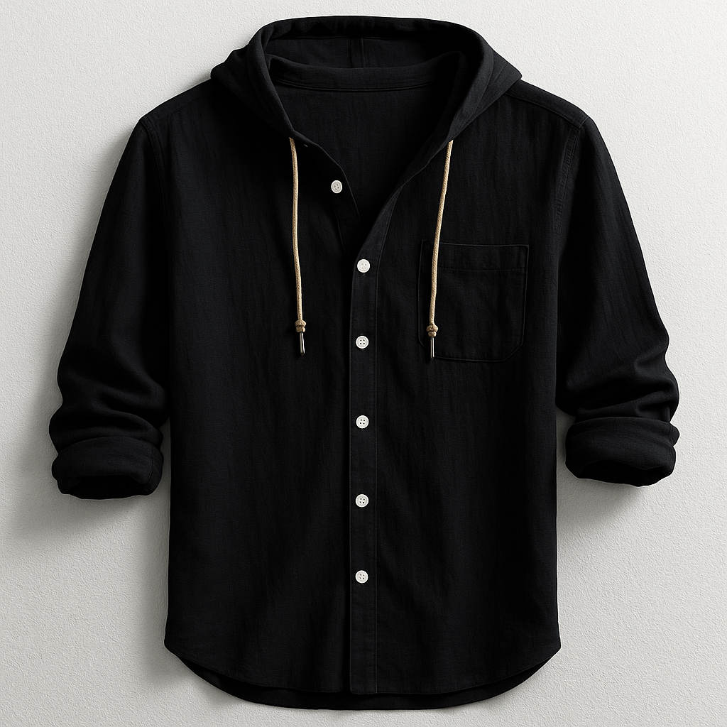 Edvin™ | Luxurious Hooded Shirt