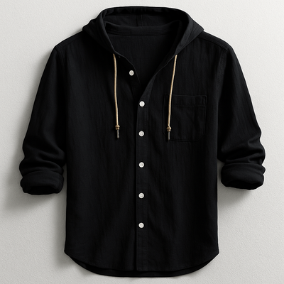 Edvin™ | Luxurious Hooded Shirt