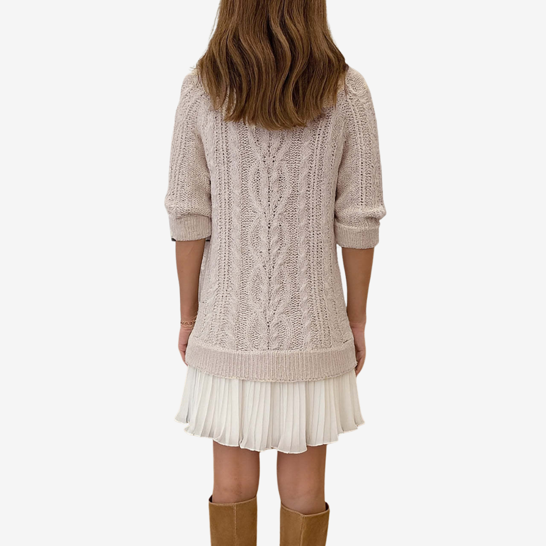 Gaëlle™ | Knitted Sweater Dress