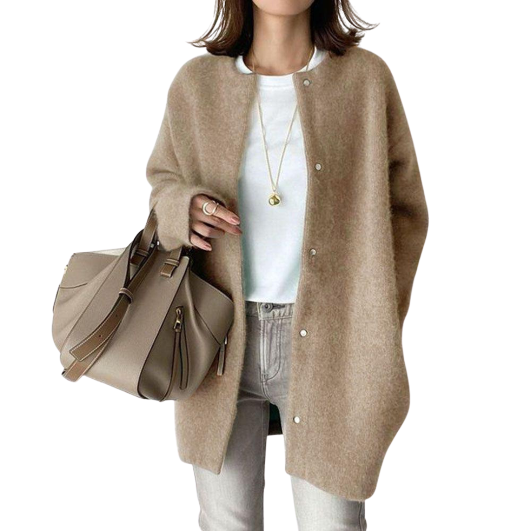 Mira™ | Elegant Cashmere Cardigan