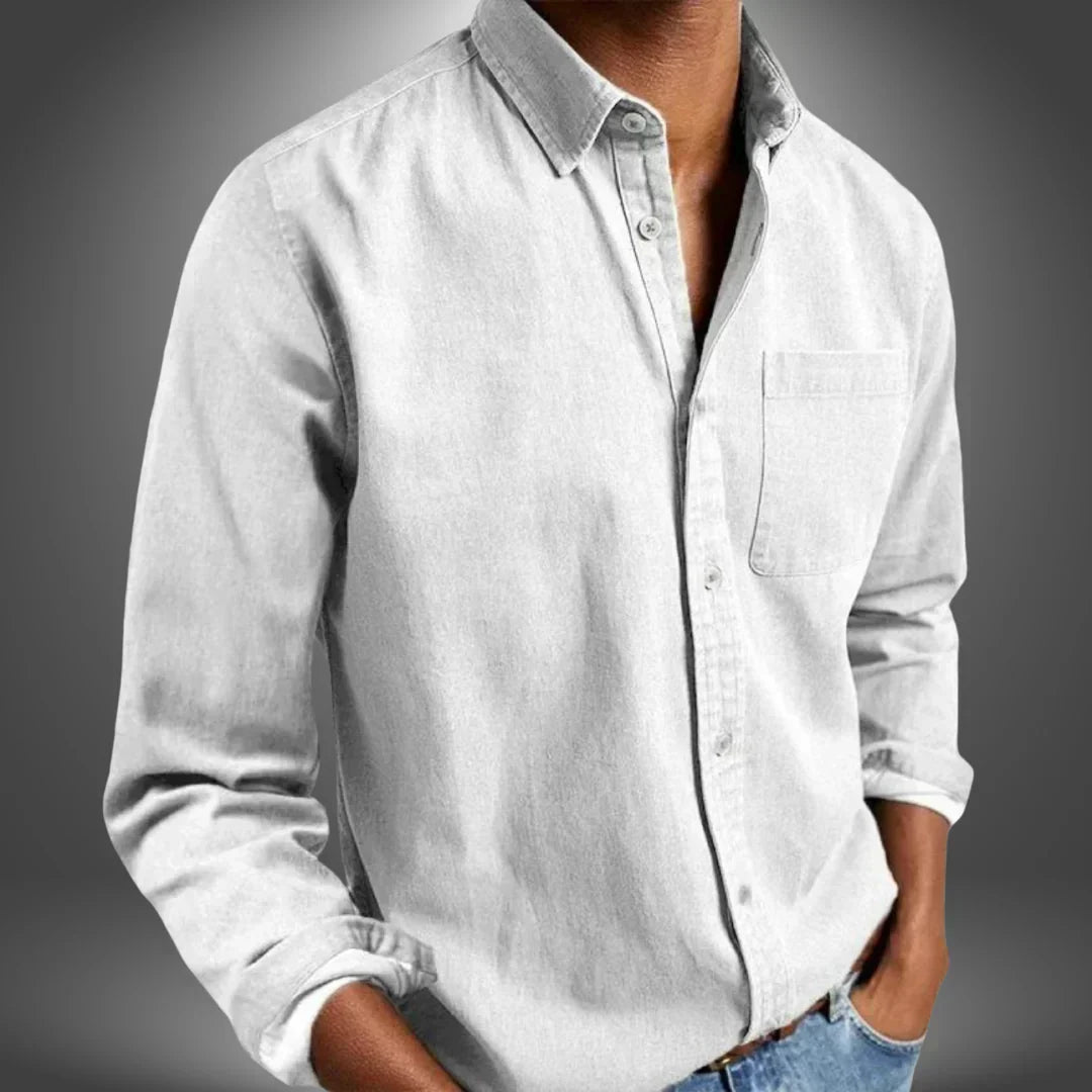 Evander™ | Handmade Cotton Shirt for Men