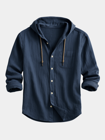 Edvin™ | Luxurious Hooded Shirt