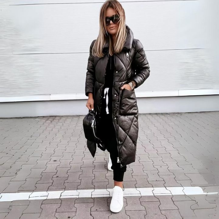 Noiréa™ | Elegant Quilted Jacket