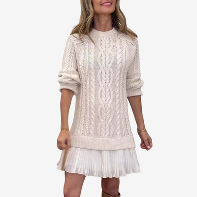 Gaëlle™ | Knitted Sweater Dress