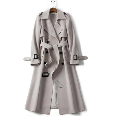 Vespara™ | Elegant Trench Coat with Timeless Style