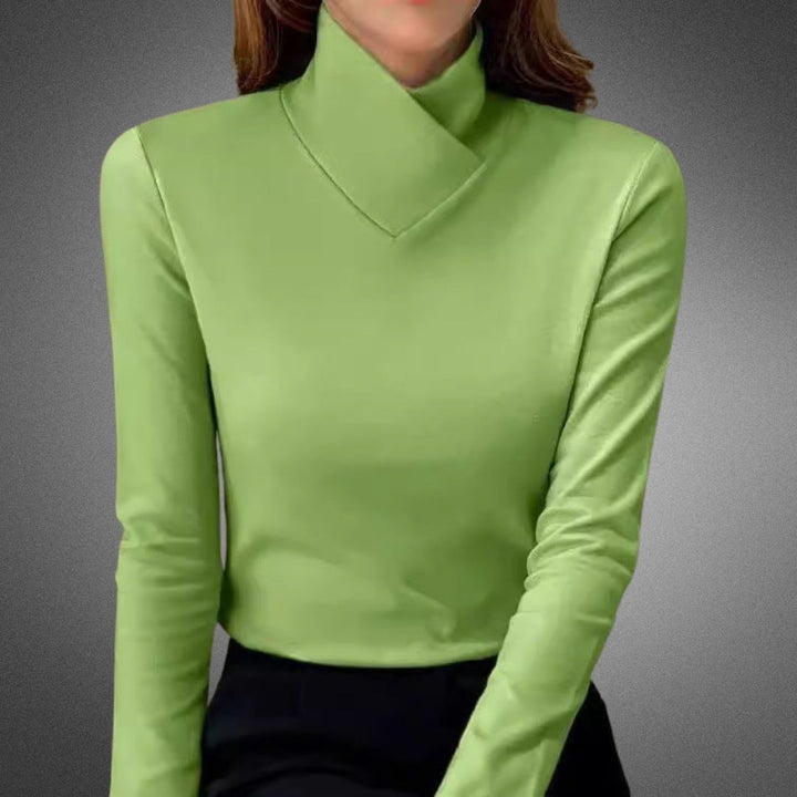 Isabelle™ | Sculpted Soft High Collar