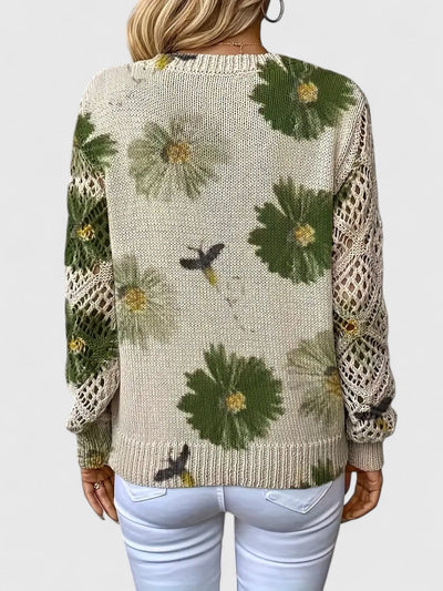 Aurélie™ | Elegant Sweater with Floral Pattern
