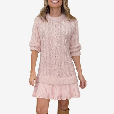 Gaëlle™ | Knitted Sweater Dress