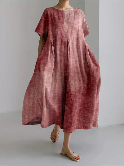 Bianca™ | Casual Long Dress with Comfortable Cut & Retro Style for Everyday Wear