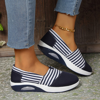 Wenus™ | Comfortable Slip-On Orthopaedic Striped Sneakers