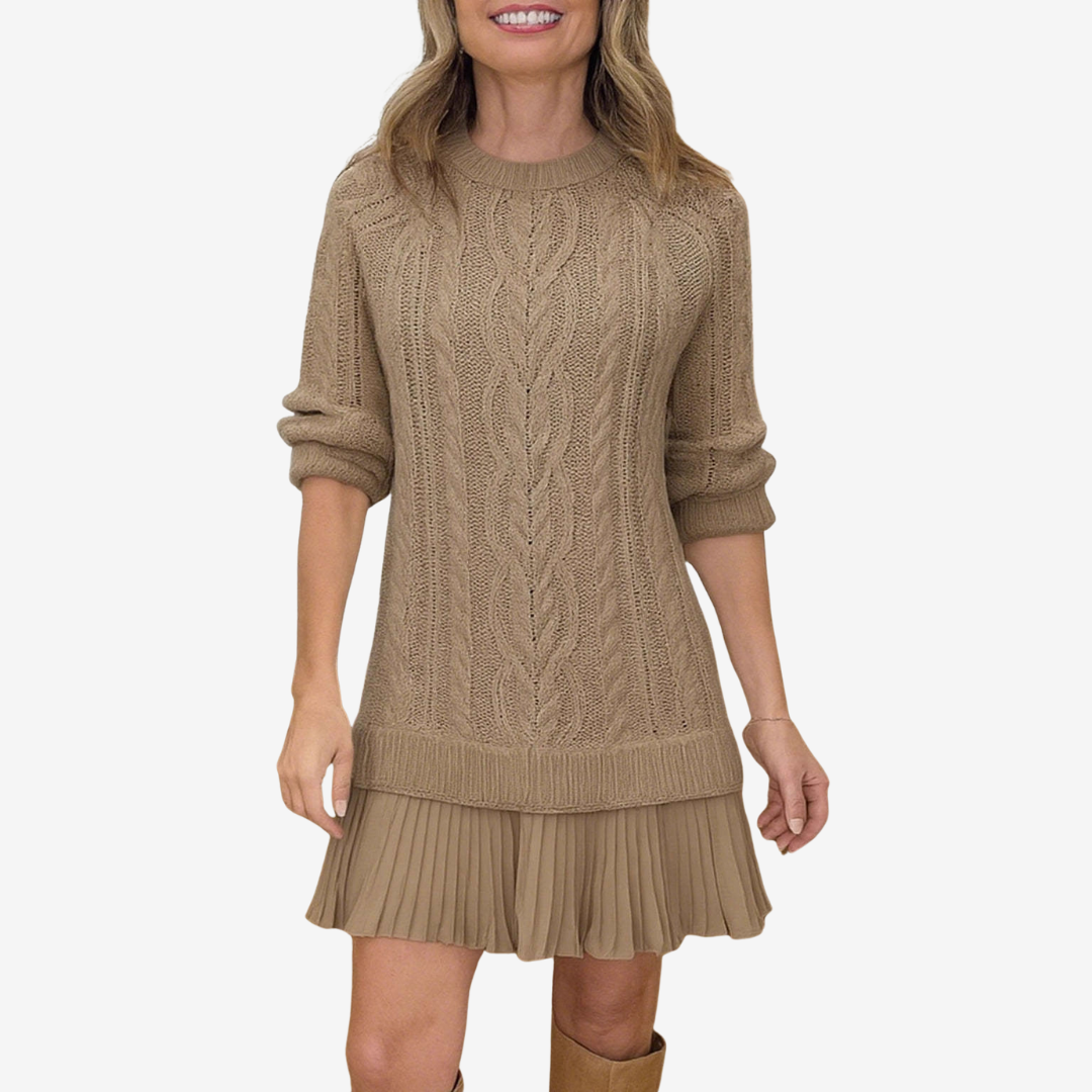 Gaëlle™ | Knitted Sweater Dress