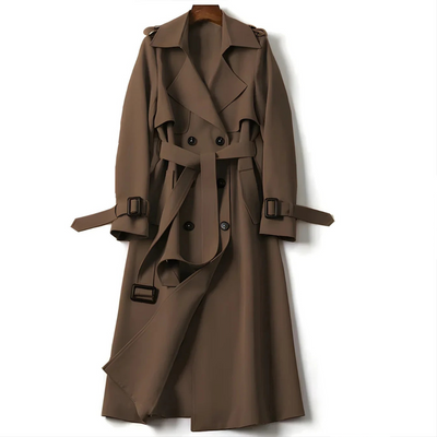 Vespara™ | Elegant Trench Coat with Timeless Style