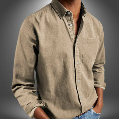 Evander™ | Handmade Cotton Shirt for Men