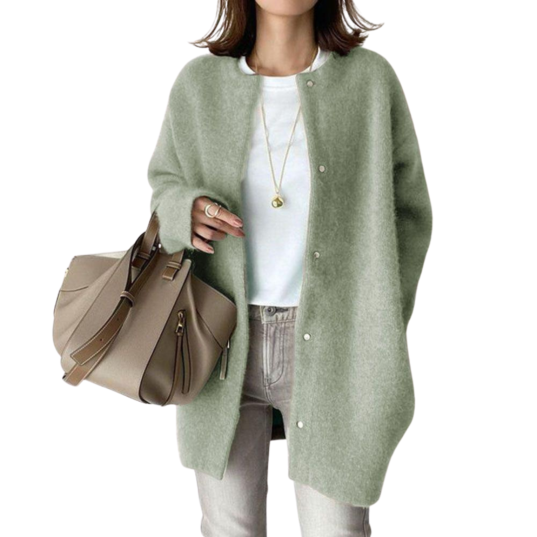 Mira™ | Elegant Cashmere Cardigan