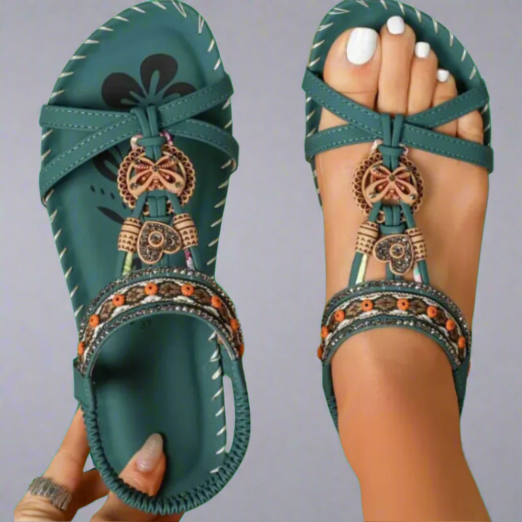 Corinna | Handmade Summer Sandals in Premium Materials