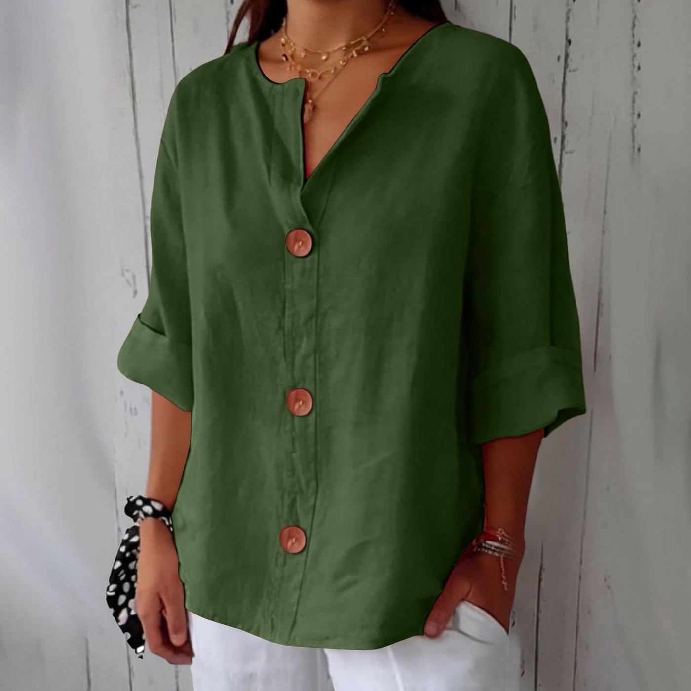Clara™ | Casual Linen Shirt