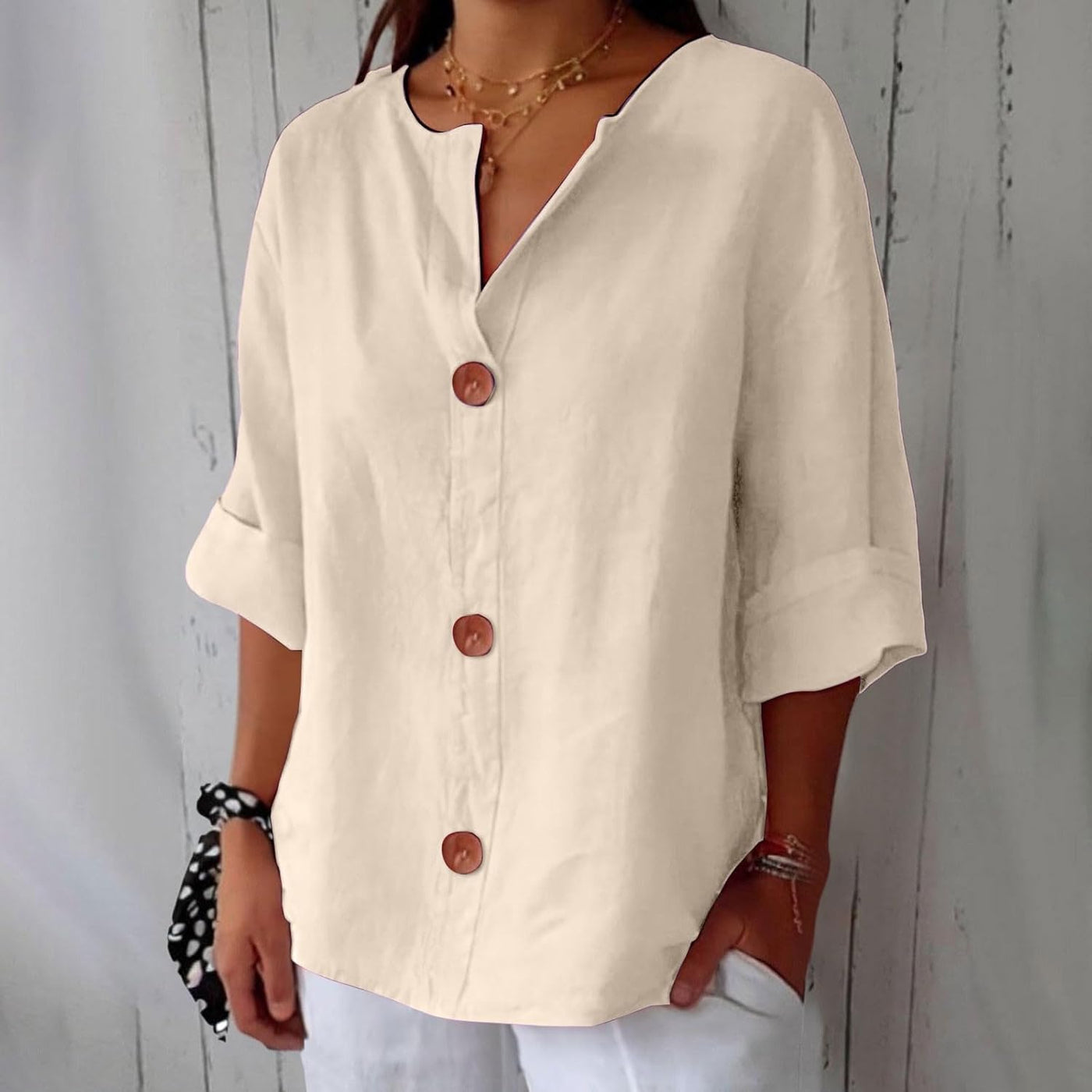 Clara™ | Casual Linen Shirt