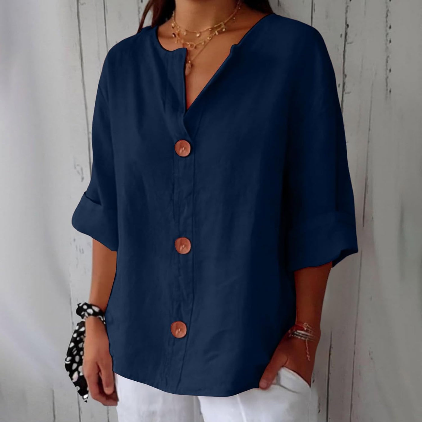 Clara™ | Casual Linen Shirt