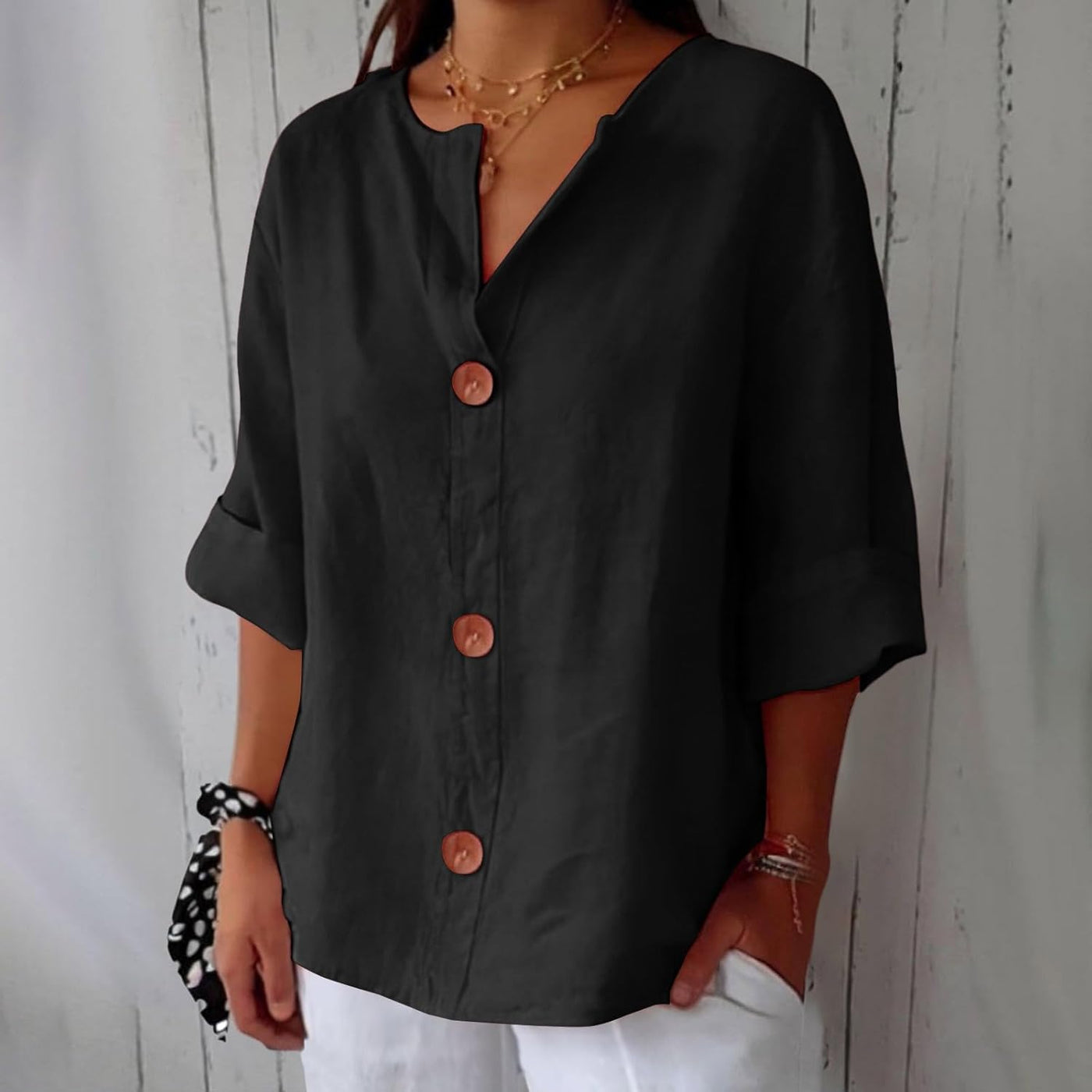 Clara™ | Casual Linen Shirt