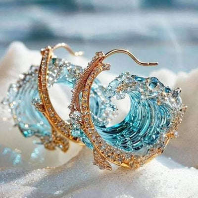 Talasa | Mediterranean Sea Earrings