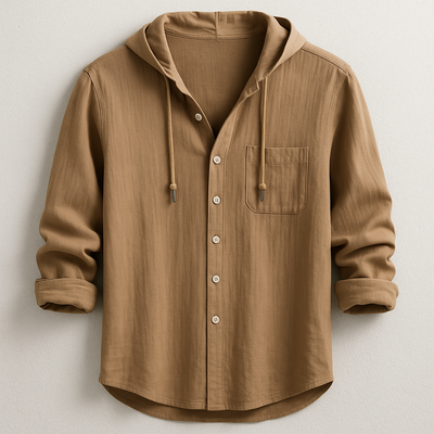 Edvin™ | Luxurious Hooded Shirt
