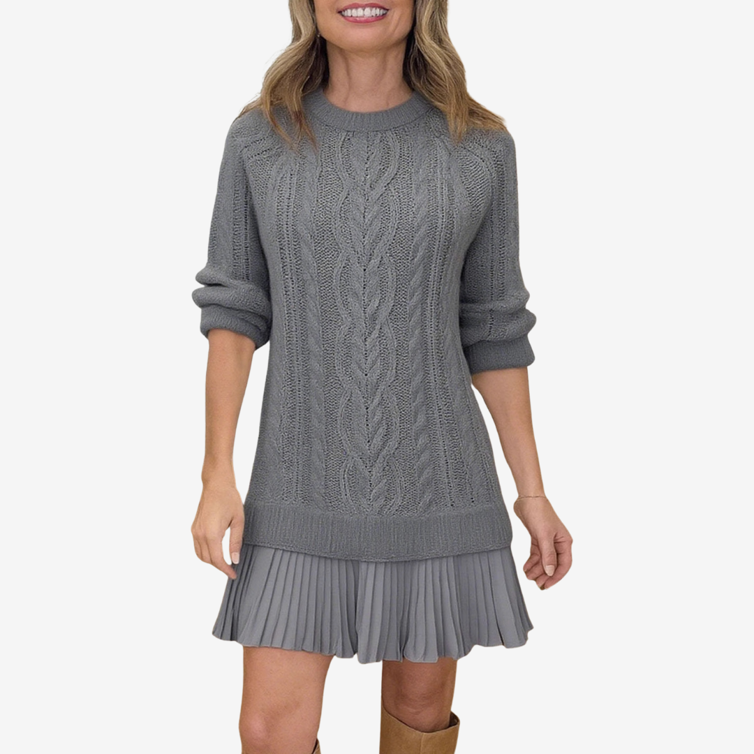 Gaëlle™ | Knitted Sweater Dress