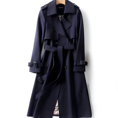 Vespara™ | Elegant Trench Coat with Timeless Style