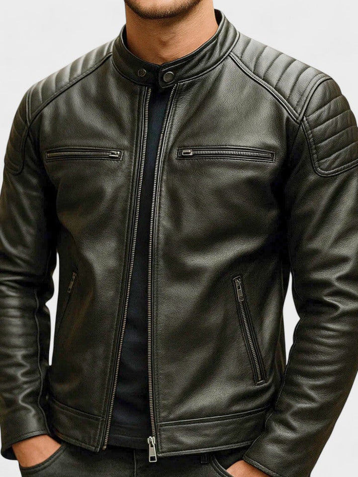 Troels™ | Stlyish Leather Jacket