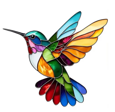 Maison Aorelle™ | Elegant & Colourful Hummingbird Necklace