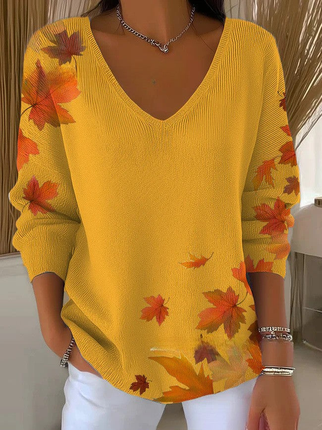AURELIE | V-Neck Sweater
